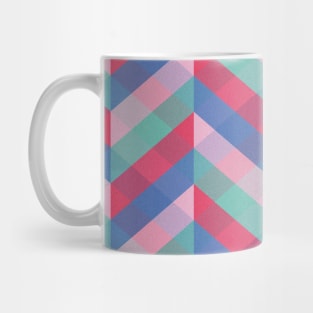 Minimalist Geometric Candy Colors Mug